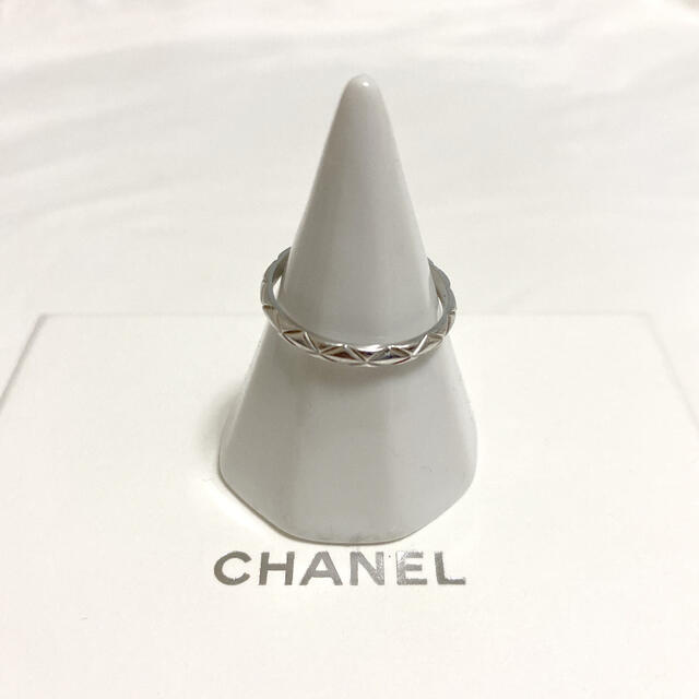 CHANEL(シャネル)のCHANEL ココクラッシュ　マトラッセリング　Pt950 プラチナ レディースのアクセサリー(リング(指輪))の商品写真