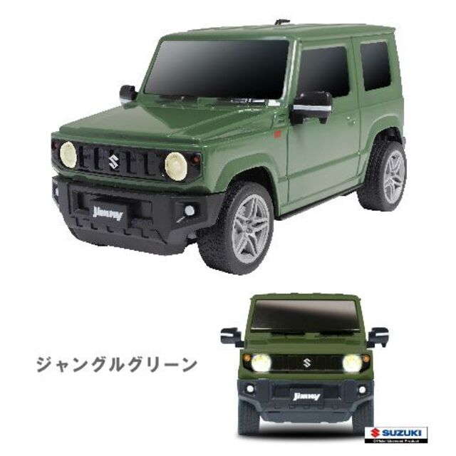 スズキ ジムニー ラジコン JIMNY RCカー グリーン（新品）送料無料 エンタメ/ホビーのおもちゃ/ぬいぐるみ(トイラジコン)の商品写真