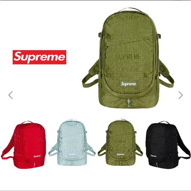 supreme 19ss リュック　希少レッドのサムネイル