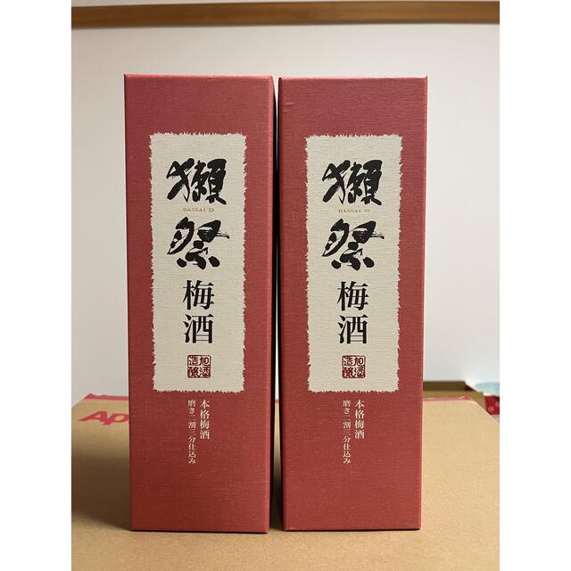 獺祭 本格梅酒 磨き二割三分仕込み 2022年 3000本限定 獺祭 DASSAI 焼酎 720ml 1本 2016年12月製造