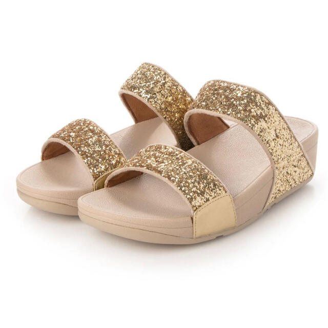 フィットフロップfitflop Lulu glitter slide新品箱付正規