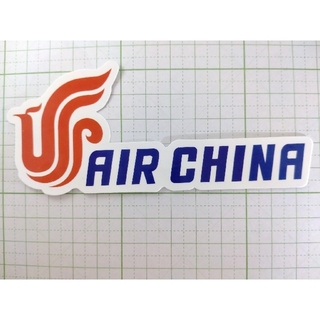 【435】エアチャイナ 中国国際航空 防水ステッカー(航空機)