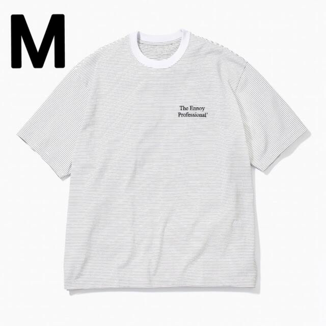 ennoy S/S Border T-Shirt (WHITE × BLACK)