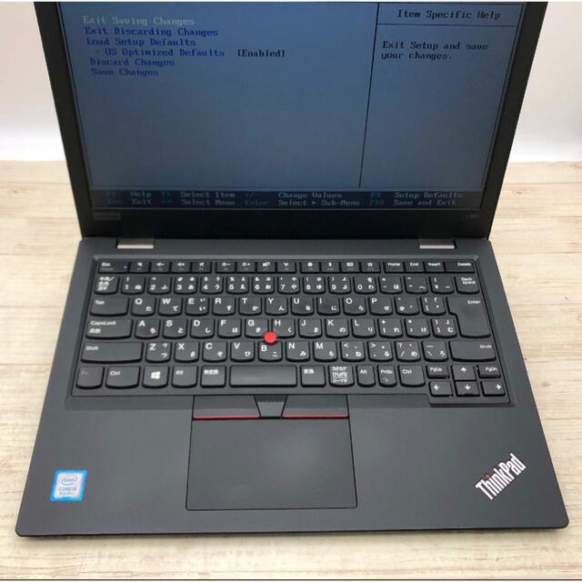 Lenovo(レノボ)のThinkPad L380  i5 8250U 16GB/256GB(SSD)  スマホ/家電/カメラのPC/タブレット(ノートPC)の商品写真