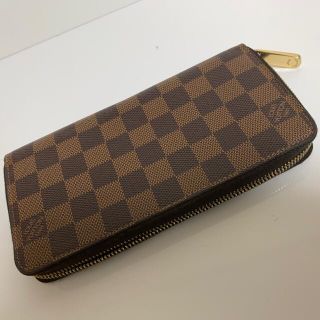 ルイヴィトン(LOUIS VUITTON)の【美品・2018年製】ルイ・ヴィトン　ダミエ　ジッピーウォレット(財布)