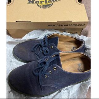 ドクターマーチン(Dr.Martens)の【Dr.Martin】3ホール/キャンパスデニムローカット/革靴/スニーカー(スニーカー)