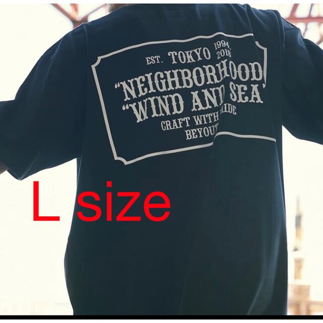 wind and sea NEIGHBORHOOD コラボTシャツ　Lサイズ