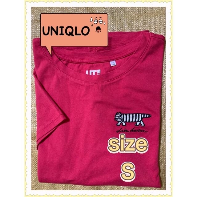 UNIQLO(ユニクロ)のシャツ UNIQLO Tシャツ ピンク レディース Sサイズ 半袖 レディースのトップス(Tシャツ(半袖/袖なし))の商品写真