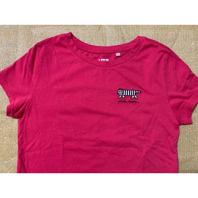 UNIQLO(ユニクロ)のシャツ UNIQLO Tシャツ ピンク レディース Sサイズ 半袖 レディースのトップス(Tシャツ(半袖/袖なし))の商品写真