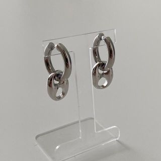 トゥデイフル(TODAYFUL)の2way charm pierce silver No.887(ピアス)