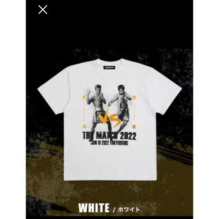 the match2022tシャツ(白)Mサイズ(格闘技/プロレス)