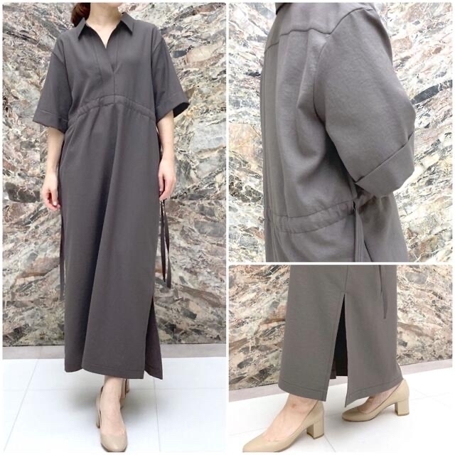 Theory luxe theory luxe SS ウォッシャブル シャツワンピース お