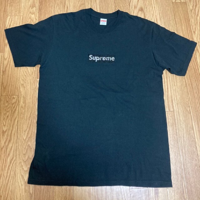 美品】 Supreme - Supreme Swarovski® Tee Logo Box Tシャツ+