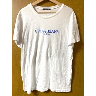 ゲス(GUESS)のゲス　半袖tシャツ　ホワイト(Tシャツ/カットソー(半袖/袖なし))