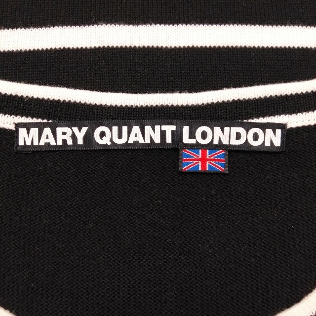 MARY QUANT(マリークワント)のMARY QUANT LONDON　マリークワント　ノースリーブボーダーニット レディースのトップス(ニット/セーター)の商品写真