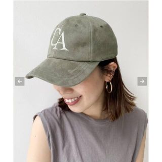 アパルトモンドゥーズィエムクラス(L'Appartement DEUXIEME CLASSE)のアパルトモン　新品★【グッドグリーフ】State Name CAP★(キャップ)