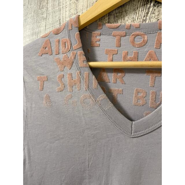 Maison Martin Margiela(マルタンマルジェラ)の超美品！Maison Margiela AIDS Tシャツ✳︎Ｓサイズ レディースのトップス(Tシャツ(半袖/袖なし))の商品写真