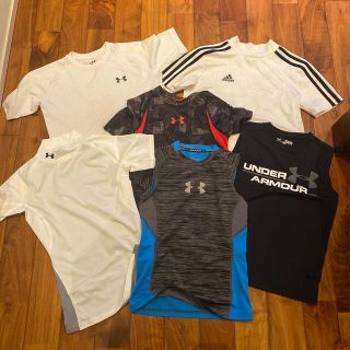 アンダーアーマー(UNDER ARMOUR)のunder armour&adidas  タンクトップTシャツ６枚(Tシャツ/カットソー)