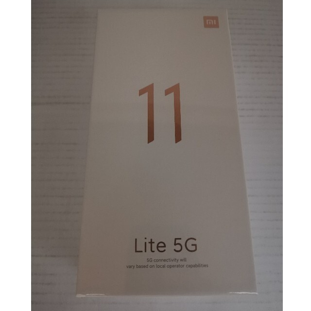 ANDROID - Xiaomi Mi 11 Lite 5G(トリュフブラック)SIMフリーの+
