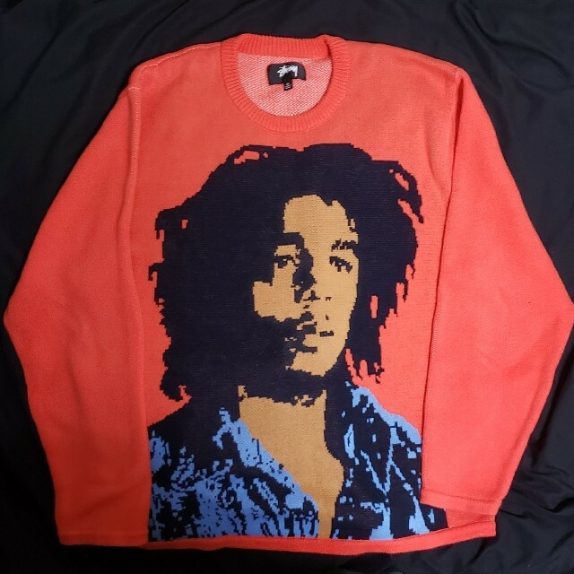 【美品】Stussy  bob marley ボブマーリー セーター XL