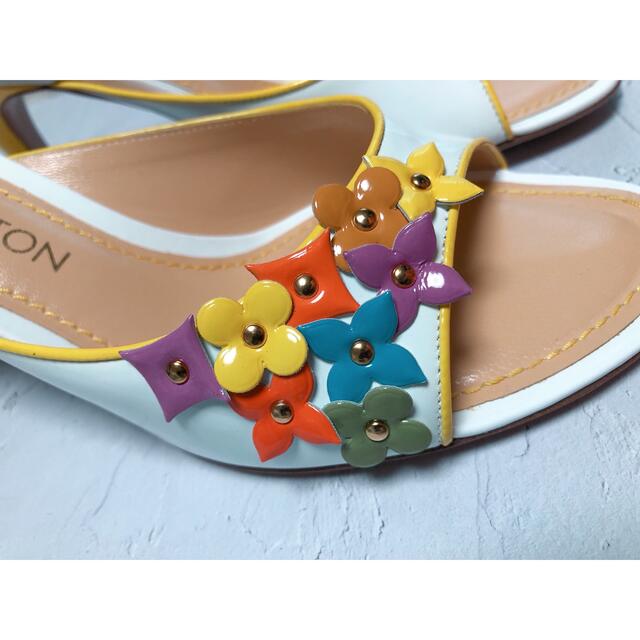 LOUIS VUITTON - Louis Vuitton マルチモノグラムフラワーミュール