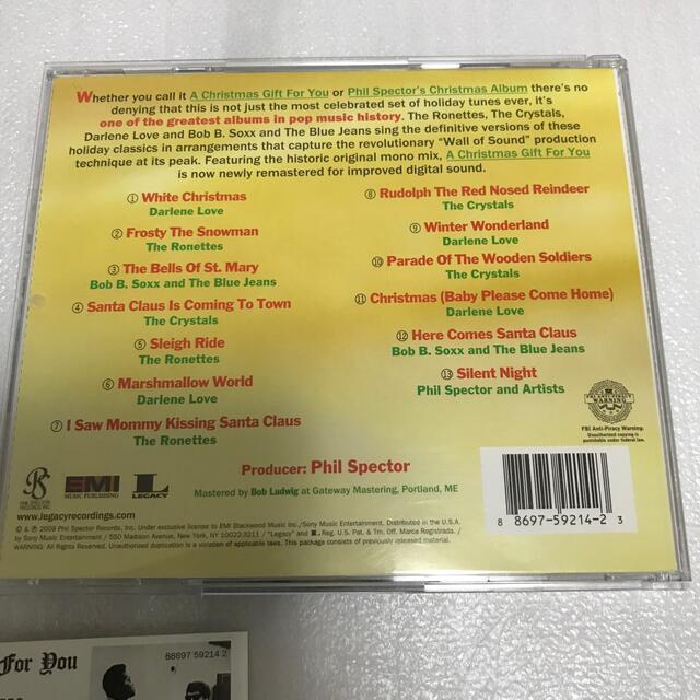 A Christmas Gift For You / Phil Spector  エンタメ/ホビーのCD(ポップス/ロック(洋楽))の商品写真