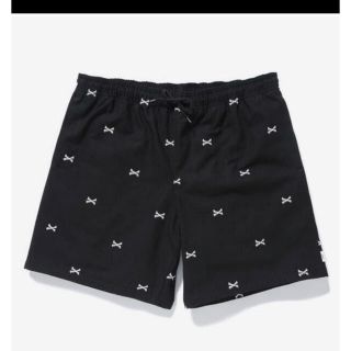 ダブルタップス(W)taps)のwtaps 22ss seagull shorts BLACK Lサイズ (ショートパンツ)