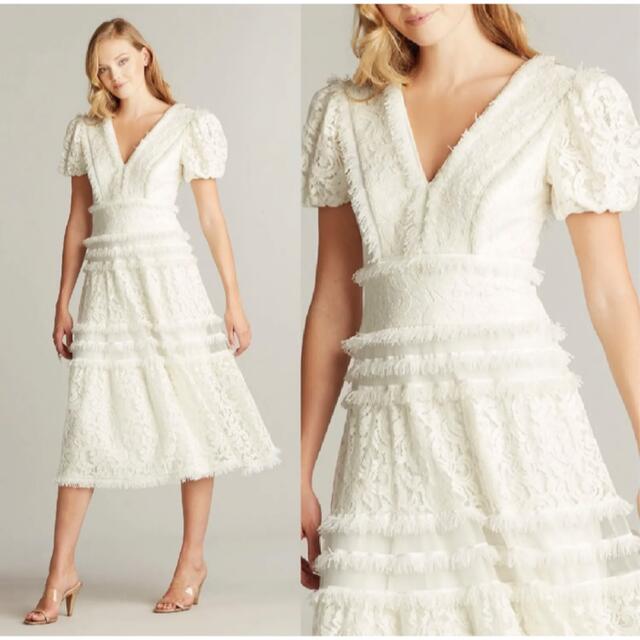 TADASHI SHOJI - タダシショージ新品未使用❣️完売フリンジ総レース ...