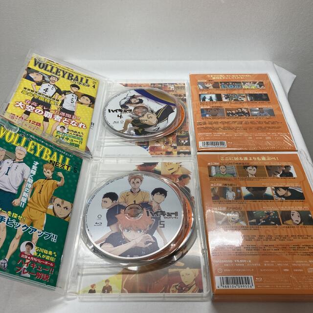 ハイキュー  1期　DVD BOX   2期　1〜5巻 Blu-ray BOX 8