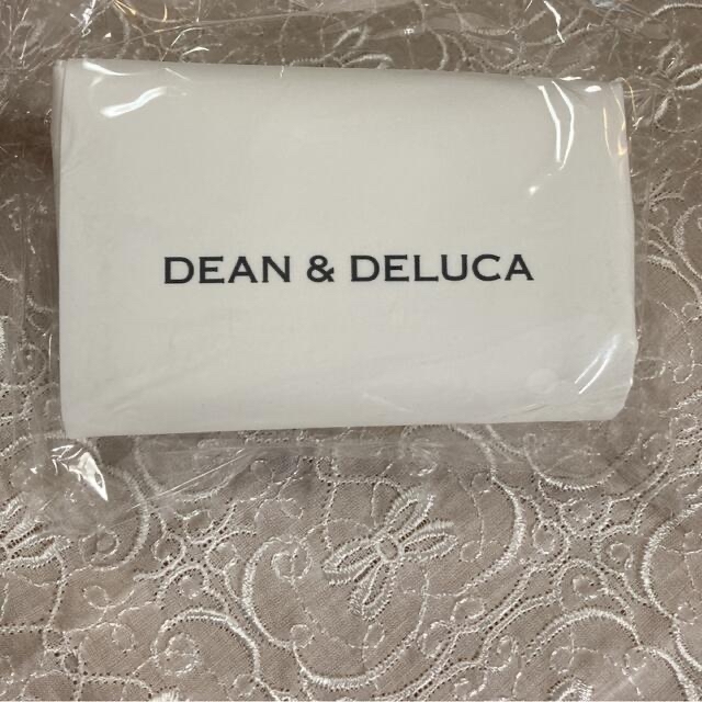 DEAN & DELUCA(ディーンアンドデルーカ)の専用【新品 未使用 正規品】DEAN&DELUCA ミニマムエコバッグ ホワイト レディースのバッグ(エコバッグ)の商品写真