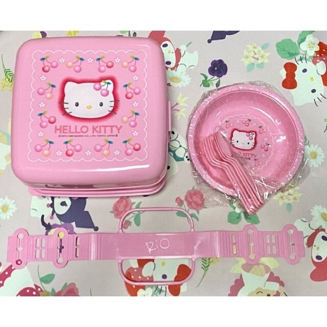 ハローキティ - ハローキティ ピクニックセット ファミリーお ハローキティ - ハローキティ ピクニックセット ファミリーお