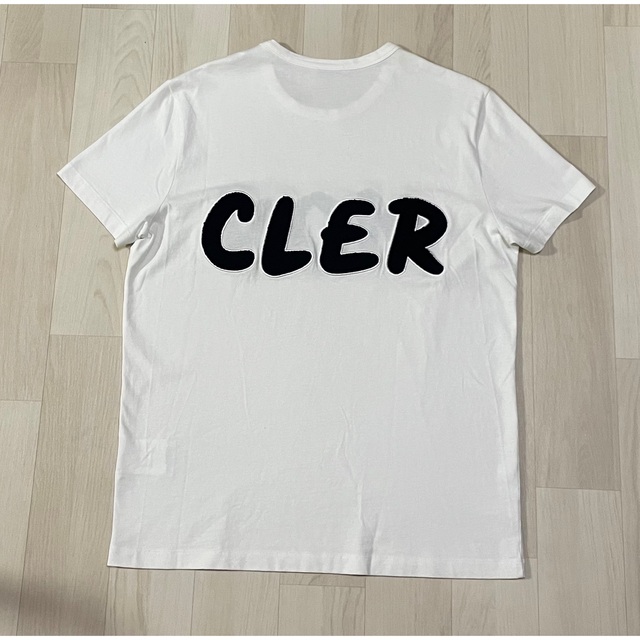 MONCLER(モンクレール)の美品！モンクレール　Tシャツ　ホワイト　XLサイズ メンズのトップス(Tシャツ/カットソー(半袖/袖なし))の商品写真