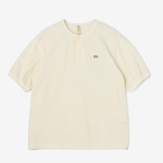 サイ(Scye)の【新品タグ付き未使用品】 SCYE  鹿の子ヘンリーネックTシャツ (Tシャツ(半袖/袖なし))