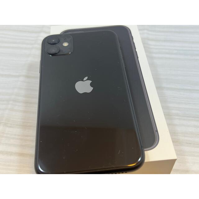 iPhone 11 256GB ブラック SIMフリー スマホ/家電/カメラのスマートフォン/携帯電話(スマートフォン本体)の商品写真