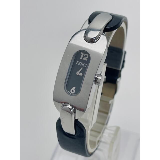 T460  美品 フェンディ クォーツ ブラック文字盤 腕時計