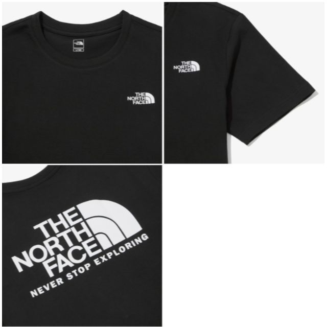 THE NORTH FACE(ザノースフェイス)のノースフェイス Tシャツ メンズ 半袖 綿100％ ブラック/L K315B メンズのトップス(Tシャツ/カットソー(半袖/袖なし))の商品写真