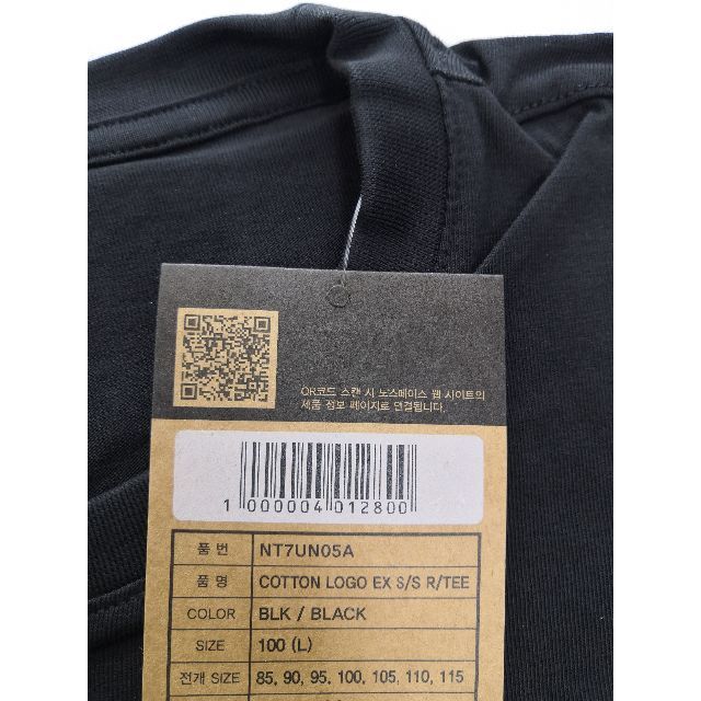 THE NORTH FACE(ザノースフェイス)のノースフェイス Tシャツ メンズ 半袖 綿100％ ブラック/L K315B メンズのトップス(Tシャツ/カットソー(半袖/袖なし))の商品写真