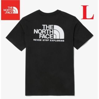 ザノースフェイス(THE NORTH FACE)のノースフェイス Tシャツ メンズ 半袖 綿100％ ブラック/L K315B(Tシャツ/カットソー(半袖/袖なし))