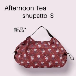 Moomin×Afternoon Tea/ShupattoコンパクトバッグS 赤エコバッグ