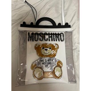 モスキーノ(MOSCHINO)のMOSCHINO モスキーノ ビニール クリア バッグ 本日限定価格(ハンドバッグ)