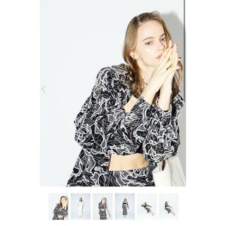 Bubbles - melt the lady maiden lace shirt BLACKの通販 by mshop