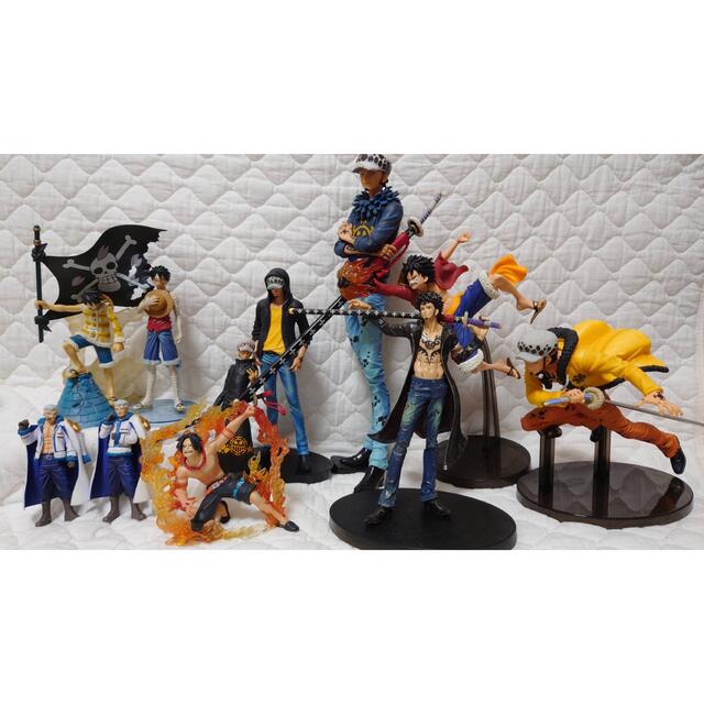 ONE PIECE - ワンピース フィギュア ルフィ ロー エース まとめ売り