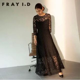 【新品タグ付き】FRAY.ID総レースワンピース