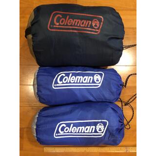 コールマン(Coleman)の鉄馬さま専用★Coleman 子供用　シュラフ　寝袋　3点セット　(寝袋/寝具)
