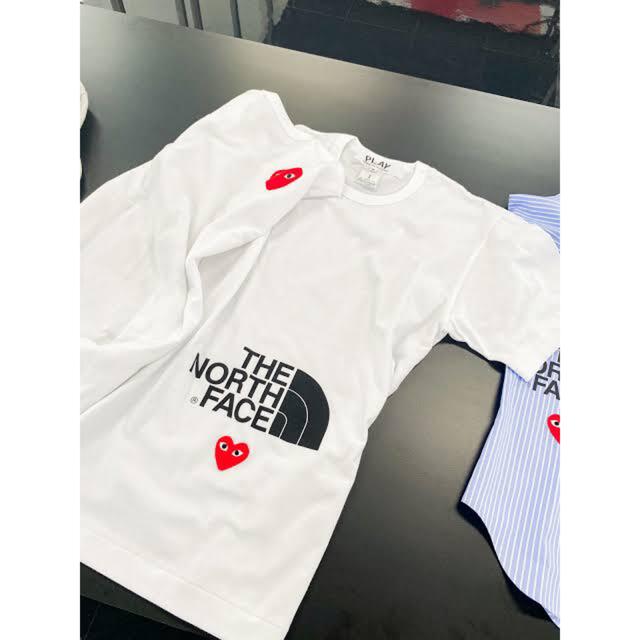 COMME des GARCONS(コムデギャルソン)のPLAY COMME des GARCONS × THE NORTH FACE  メンズのトップス(Tシャツ/カットソー(半袖/袖なし))の商品写真