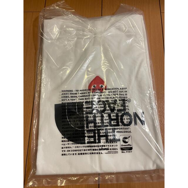 COMME des GARCONS(コムデギャルソン)のPLAY COMME des GARCONS × THE NORTH FACE  メンズのトップス(Tシャツ/カットソー(半袖/袖なし))の商品写真