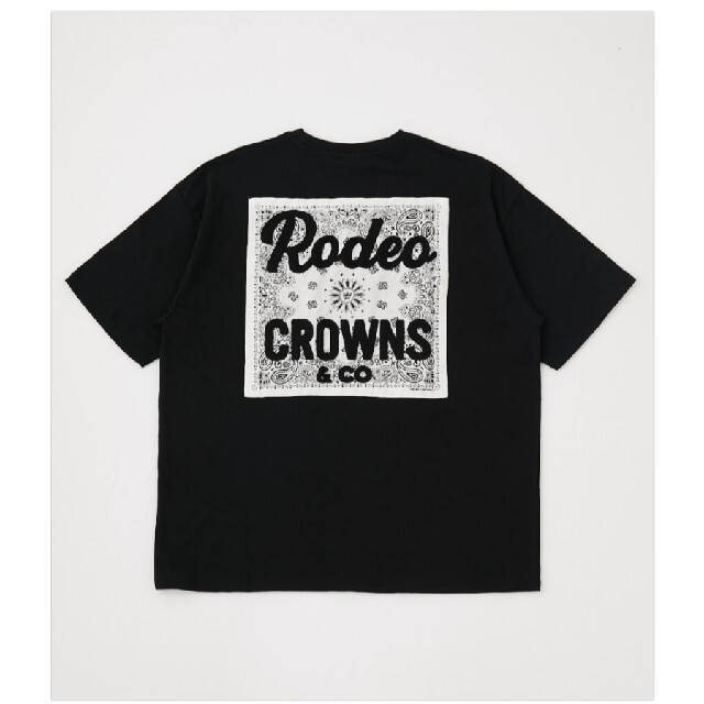 RODEO CROWNS WIDE BOWL(ロデオクラウンズワイドボウル)のRCWB COLORS BANDANA Tシャツ メンズのトップス(Tシャツ/カットソー(半袖/袖なし))の商品写真