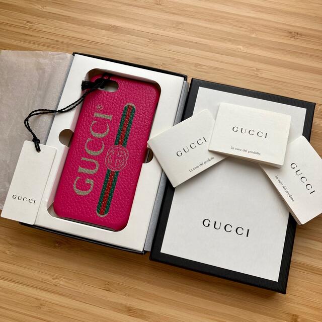Gucci - 新品 GUCCI グッチ iPhone 7 8 SE2/3 スマホケース 正規品の