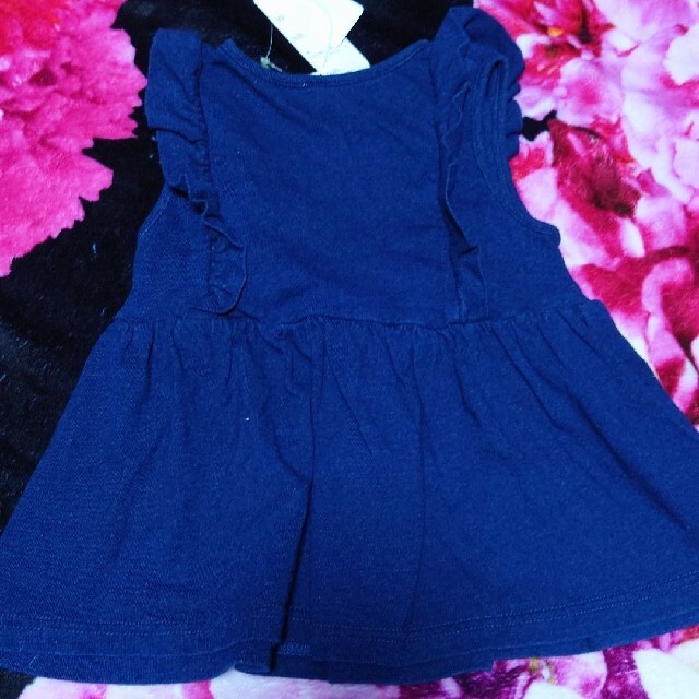 西松屋(ニシマツヤ)のチュニック　3枚セット キッズ/ベビー/マタニティのキッズ服女の子用(90cm~)(Tシャツ/カットソー)の商品写真