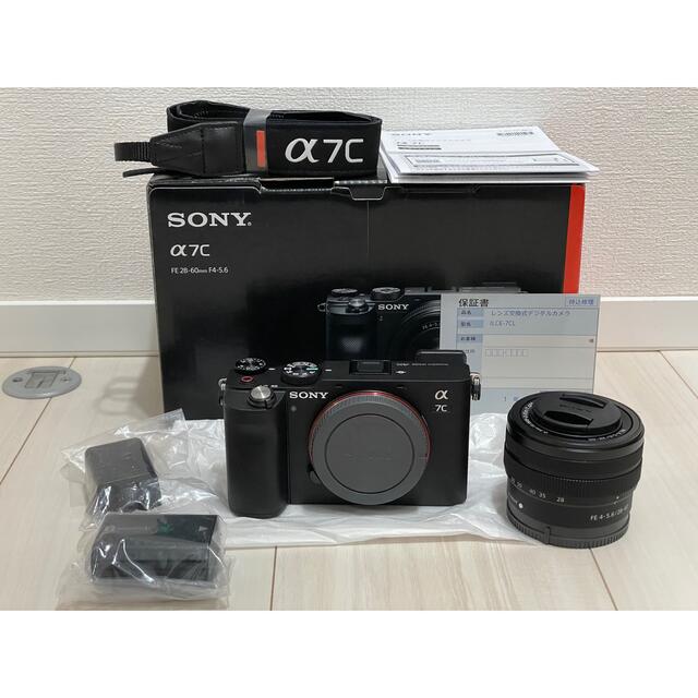 SONY α7C ILCE-7CL ズームレンズキット ブラックミラーレス一眼